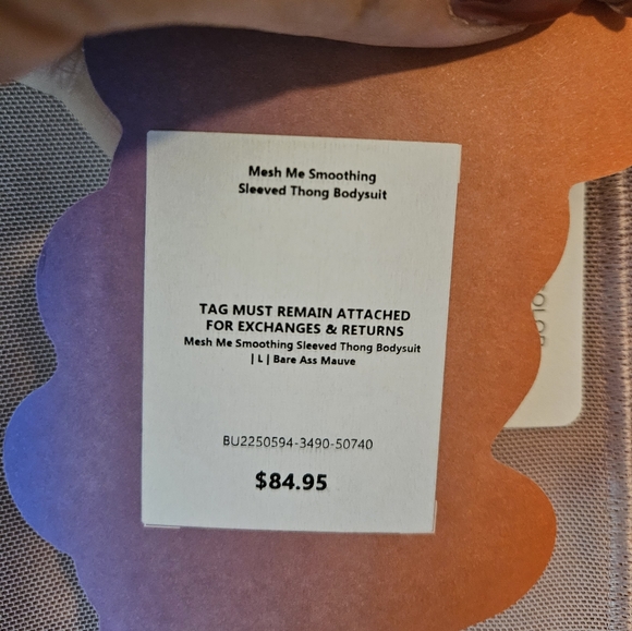 New with Tags! Size L Yitty Mesh Me Smoothing Bodysuit - Picture 3 of 5